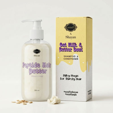 Oats Milk Shampoo & Butter Bowl